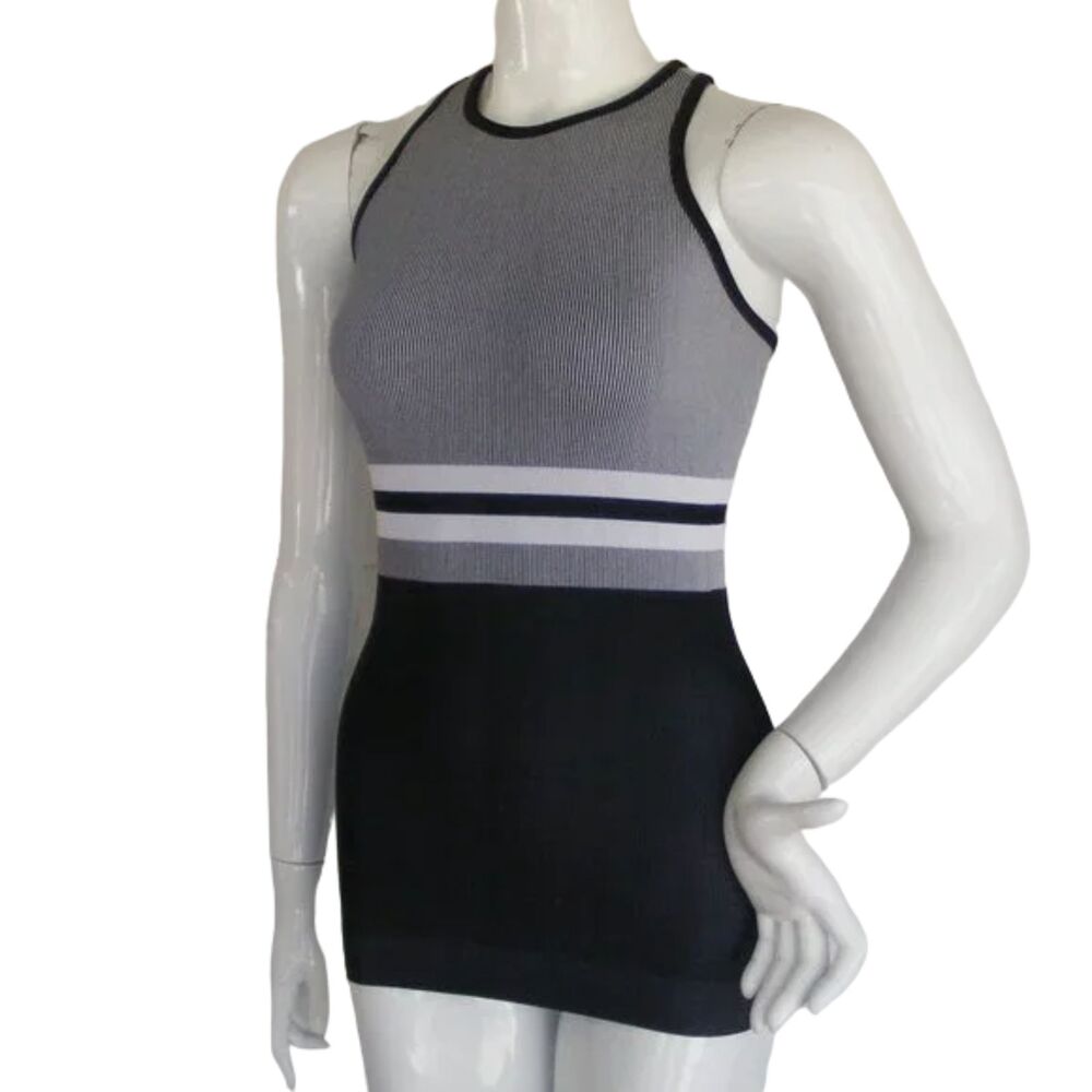 ATHLETA Tank Top, S, Racerback, Stripes/Solid - Picture 3 of 9